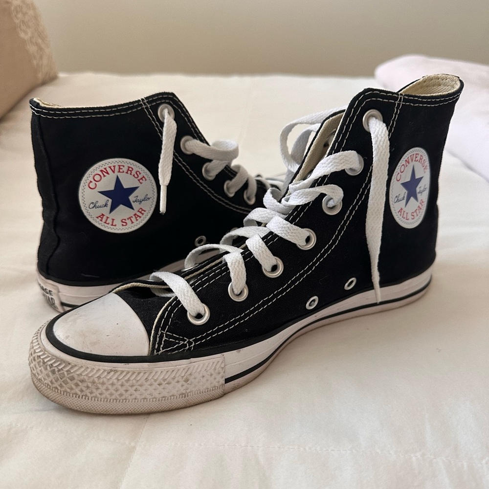 Women’s Black Hightop Converse
